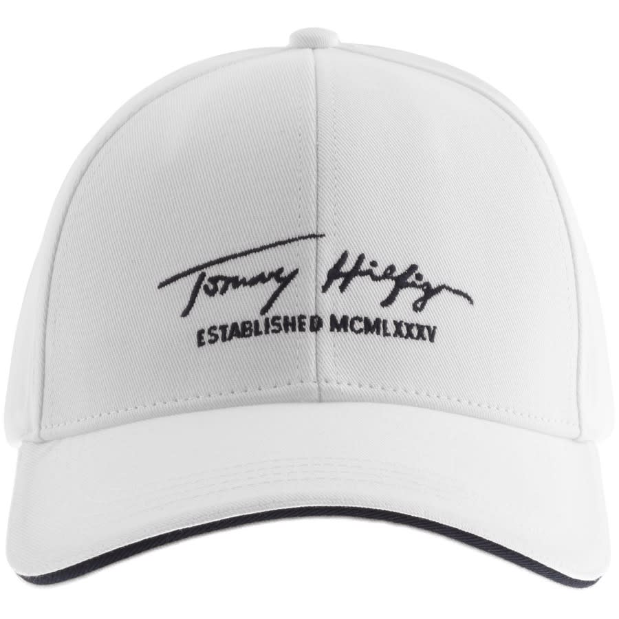 Alternative Image for ProductTommy Hilfiger Signature Logo Cap White1